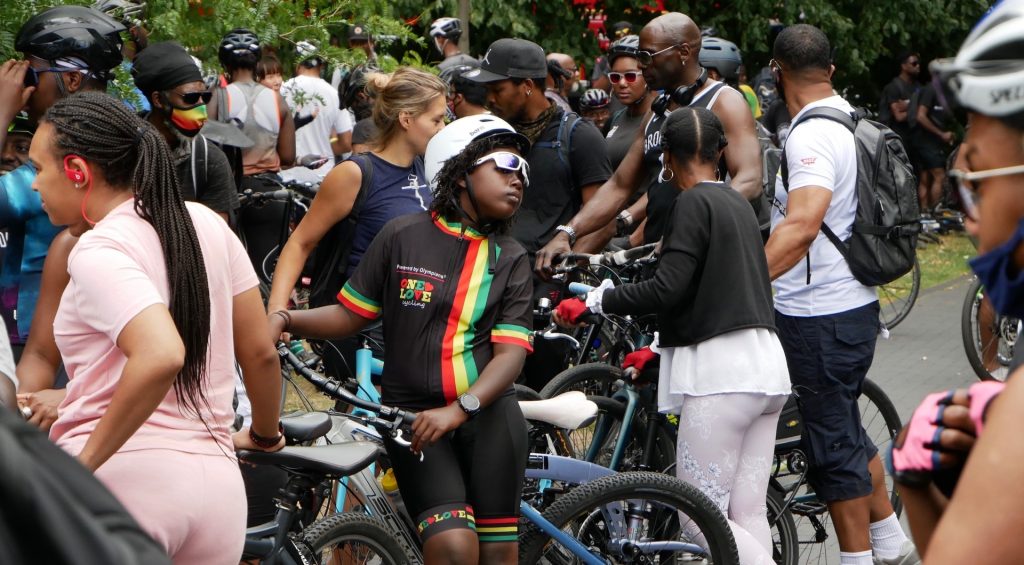 Black Unity Bike Ride: una reclamación colectiva de los cuerpos negros en la ciudad