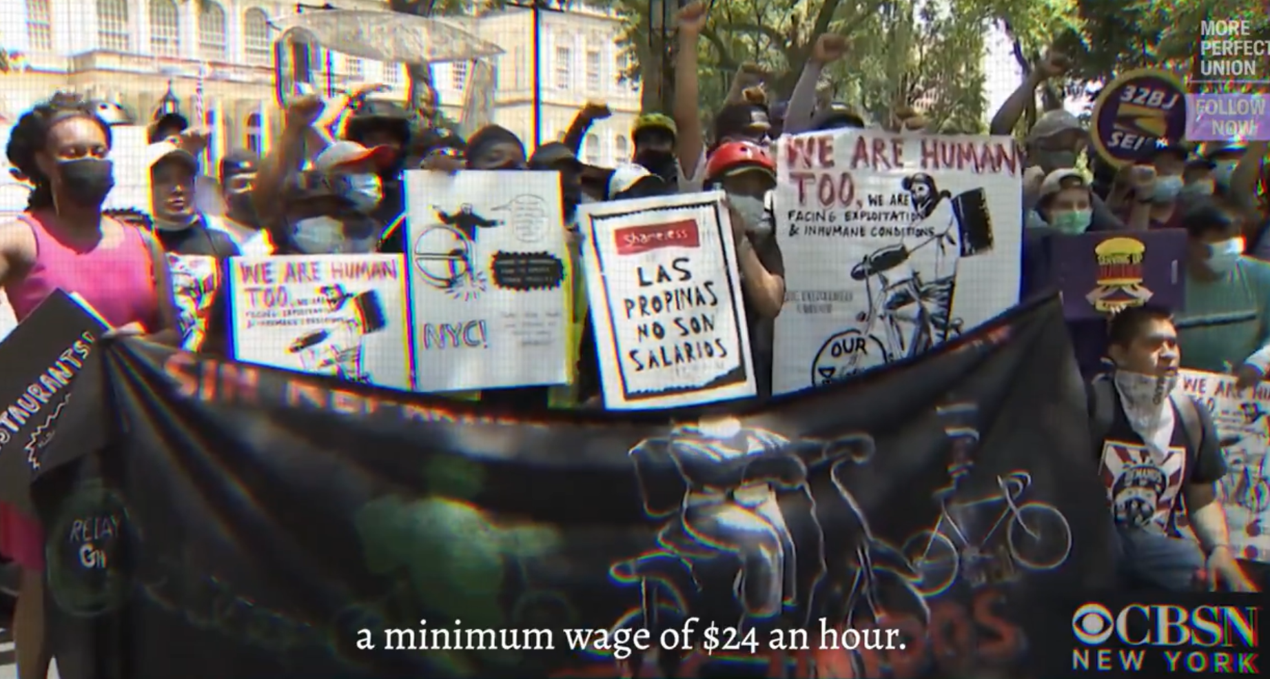 Triunfo de los Deliveristas de Nueva York sobre la economía uberizada en su lucha por el salario mínimo digno